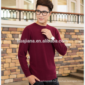 anti-pilling cashmere Man's jacquard sweater